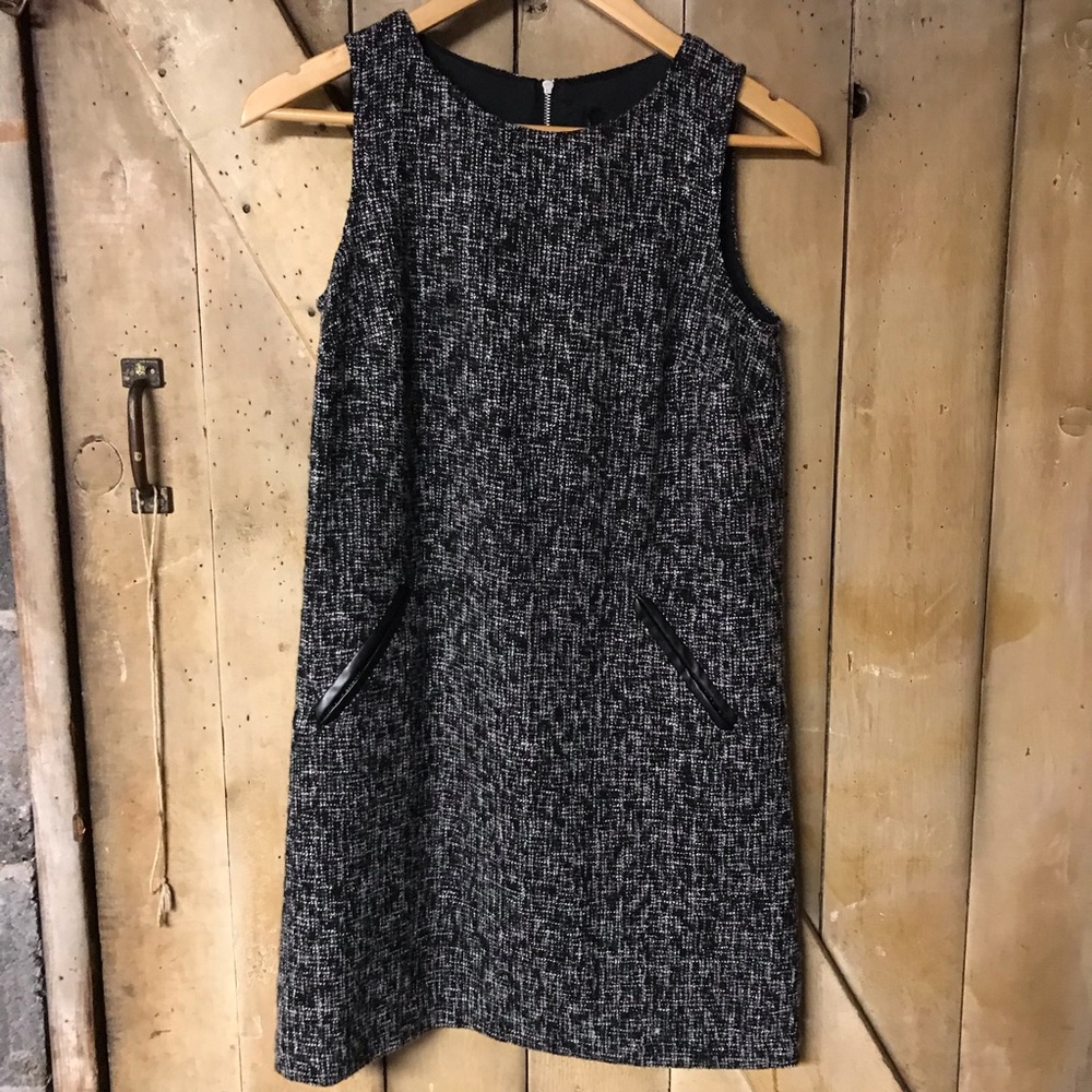 Black and white dress